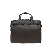 خرید کیف اداری هگزاگونا چرم مدل کانفورت رنگ قهوه ای تیره چمدان ایران - 4630862000 HEXAGONA Briefcase Leather