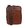 خرید کیف دوشی هگزاگونا مدل استوارت رنگ قهوه ای چمدان ایران - HEXAGONA STUART Messenger bag Vegetable tanned leather 19201202200