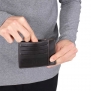 خرید و قیمت جاکارتی هگزاگونا مدل فلین رنگ مشکی چمدان ایران - HEXAGONA FELIN CARD HOLDER 1574910100 4