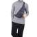 خرید کیف دوشی هگزاگونا تک بند مدل تراول رنگ مشکی چمدان ایران - HEXAGONA Monostrap backpack 2991550100 4