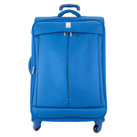 خرید چمدان مسافرتی دلسی پاریس مدل فلایت سایز بزرگ رنگ آبی دلسی ایران -DELSEY PARIS  FLIGHT  00023482112 delseyiran