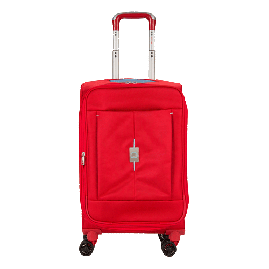 خرید چمدان مسافرتی دلسی پاریس مدل پاساژ سایز کابین رنگ قرمز دلسی ایران -DELSEY PARIS  PASSAGE PLUS  00360480504 delseyiran