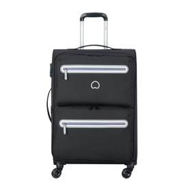 خرید چمدان دلسی مدل کارنوت سایز متوسط رنگ مشکی دلسی ایران  -DELSEY PARIS CARNOT 00303881100 delseyiran