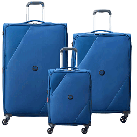 ست کامل چمدان دلسی پارچه ای مدل مارینگ