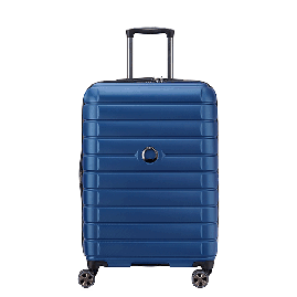 خرید چمدان دلسی پاریس مدل شادو 5 سایز متوسط رنگ آبی دلسی ایران  - SHADOW 5 DELSEY PARIS 00287881902 delseyiran