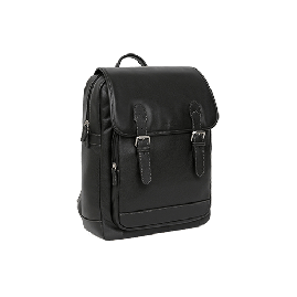 خرید کوله پشتی لپ تاپ هگزاگونا 13 اینچ مدل کانفورت چرم رنگ مشکی چمدان ایران - HEXAGONA CONFORT Backpack 13" 4654550100