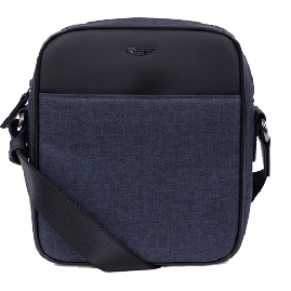 خرید کیف دوشی هگزاگونا مدل مرکور رنگ آبی چمدان ایران - 9857443700 HEXAGONA Messenger bag MERCURE