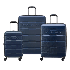 قیمت و خرید ست چمدان دلسی مدل سیتادل سایز بزرگ ، متوسط و کابین رنگ سرمه ای چمدان ایران – DELSEY PARIS CITADEL 00400598502 chamedaniran