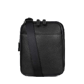 خرید کیف دوشی هگزاگونا مدل کانفورت رنگ مشکی چمدان ایران - HEXAGONA Messenger bag grain leather 4693800100