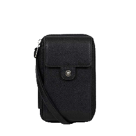 خرید کیف دوشی هگزاگونا مدل آوا رنگ مشکی چمدان ایران - HEXAGONA Cellphone pouch with wallet Soft leather 5583690100