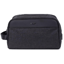 خرید کیف دستی هگزاگونا مدل مرکور رنگ خاکستری چمدان ایران - HEXAGONA Wash bag Nylon with dull colored synthetic MERCURE 9861933300 chamedaniran