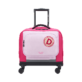 خرید و قیمت کیف دلسی چرخ دار مدرسه ای 15.6 اینچ دلسی پاریس رنگ صورتی چمدان ایران - DELSEY PARIS HORIZONTAL TROLLEY  00339045209 chamedaniran