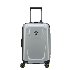 خرید چمدان دلسی مدل پژو سایز کابین رنگ خاکستری چمدان ایران - delsey paris PEUGEOT ZIP CABINE 55 CM 00100780111 chamedaniran