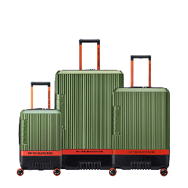 ست چمدان دلسی پلی کربنات مدل جیپ