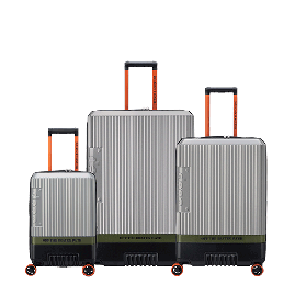 ست چمدان دلسی پلی کربنات مدل جیپ