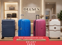 راهنمای کامل خرید چمدان های دلسی  (Delsey)،معرفی، ویژگی‌ها و لیست قیمت