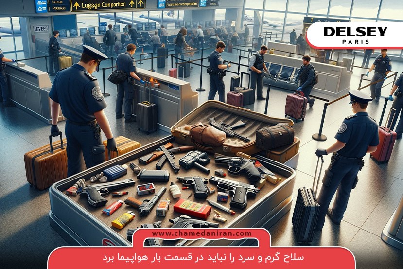 اسلحه و مواد آتش‌زا؛ مهم‌ترین وسایل ممنوعه در قسمت بار هواپیما