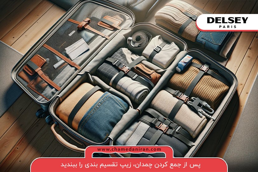 بستن نوار تقسیم بندی؛ نکتهای مهم برای افزایش حجم چمدان